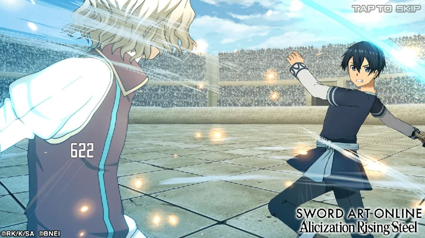 Sword Art Online: Alicization Rising Steel celebrates the anime's