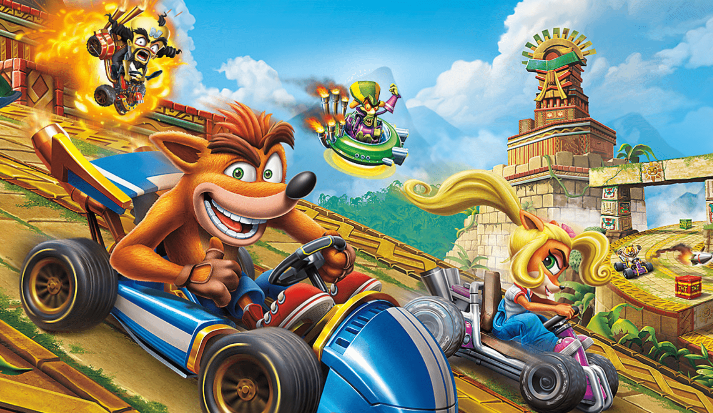 Crash team на пк. Crash Bandicoot гонки. Крэш бандикут гонки ps4. Crash™ Team Racing Nitro-fueled. Crash Team Racing ps3.