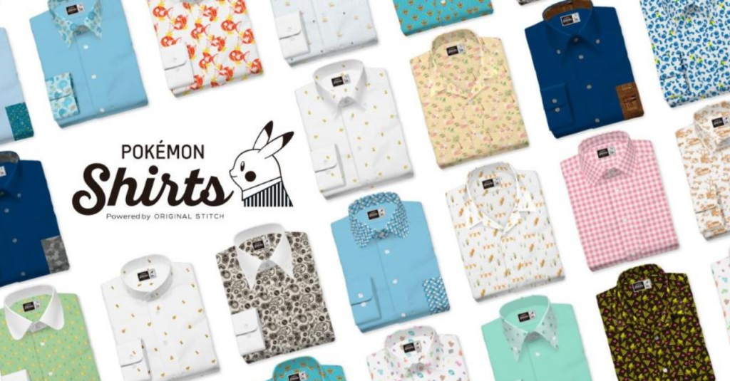 Original Stitch Pokemon shirts