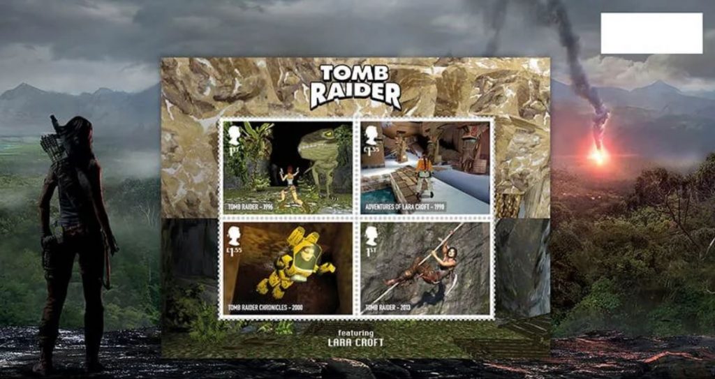 Video game stamps