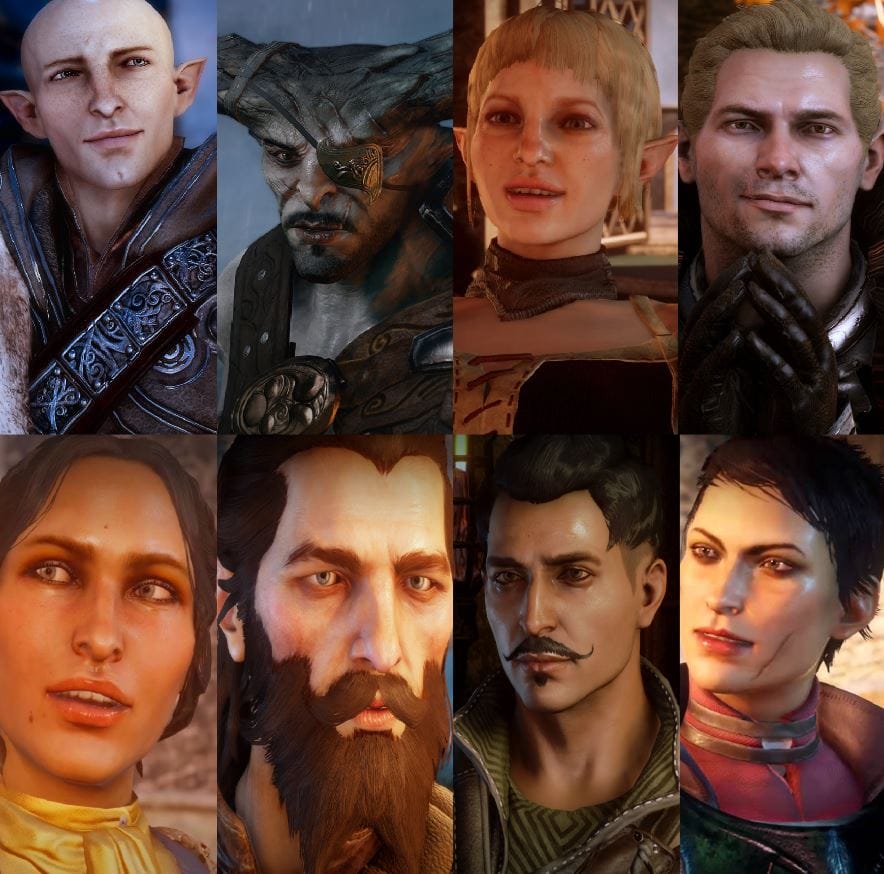 Dragon Age: Inquisition romances - a field guide