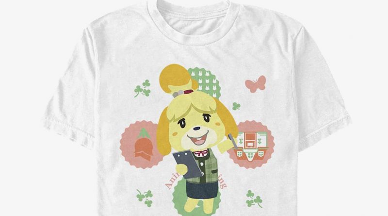 isabelle animal crossing shirt