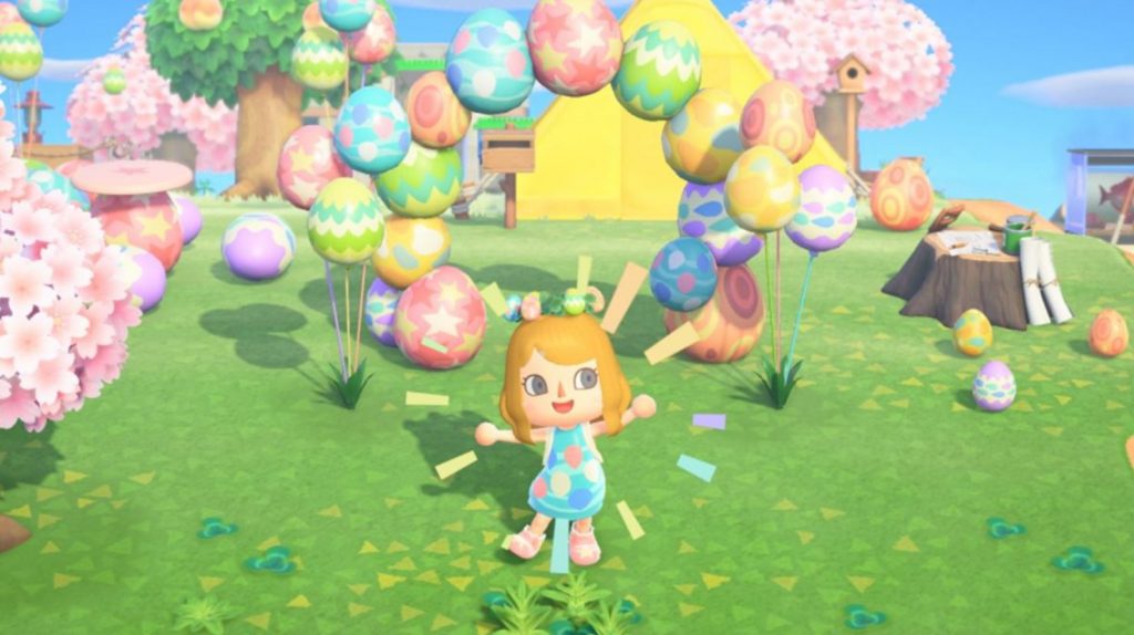 Animal Crossing Easter event