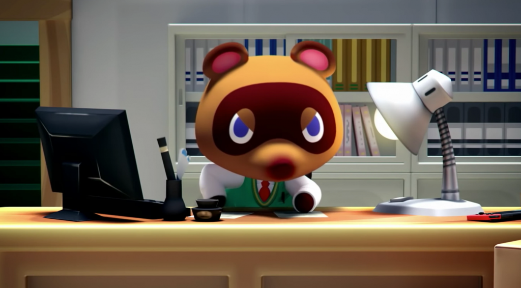 Animal Crossing character's hot