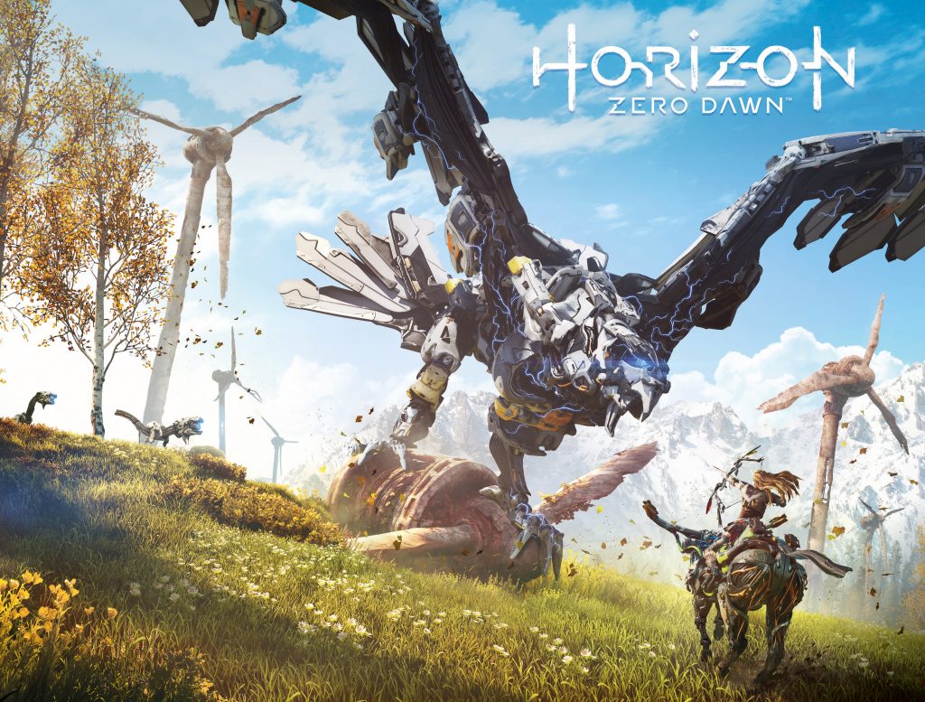 Game art cover for Horizon: Zero Dawn #1, from Titan Comics