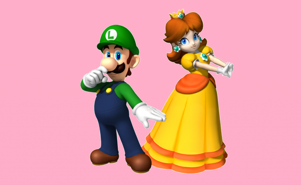 Luigi Daisy comic
