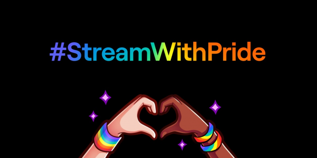 #StreamWithPride