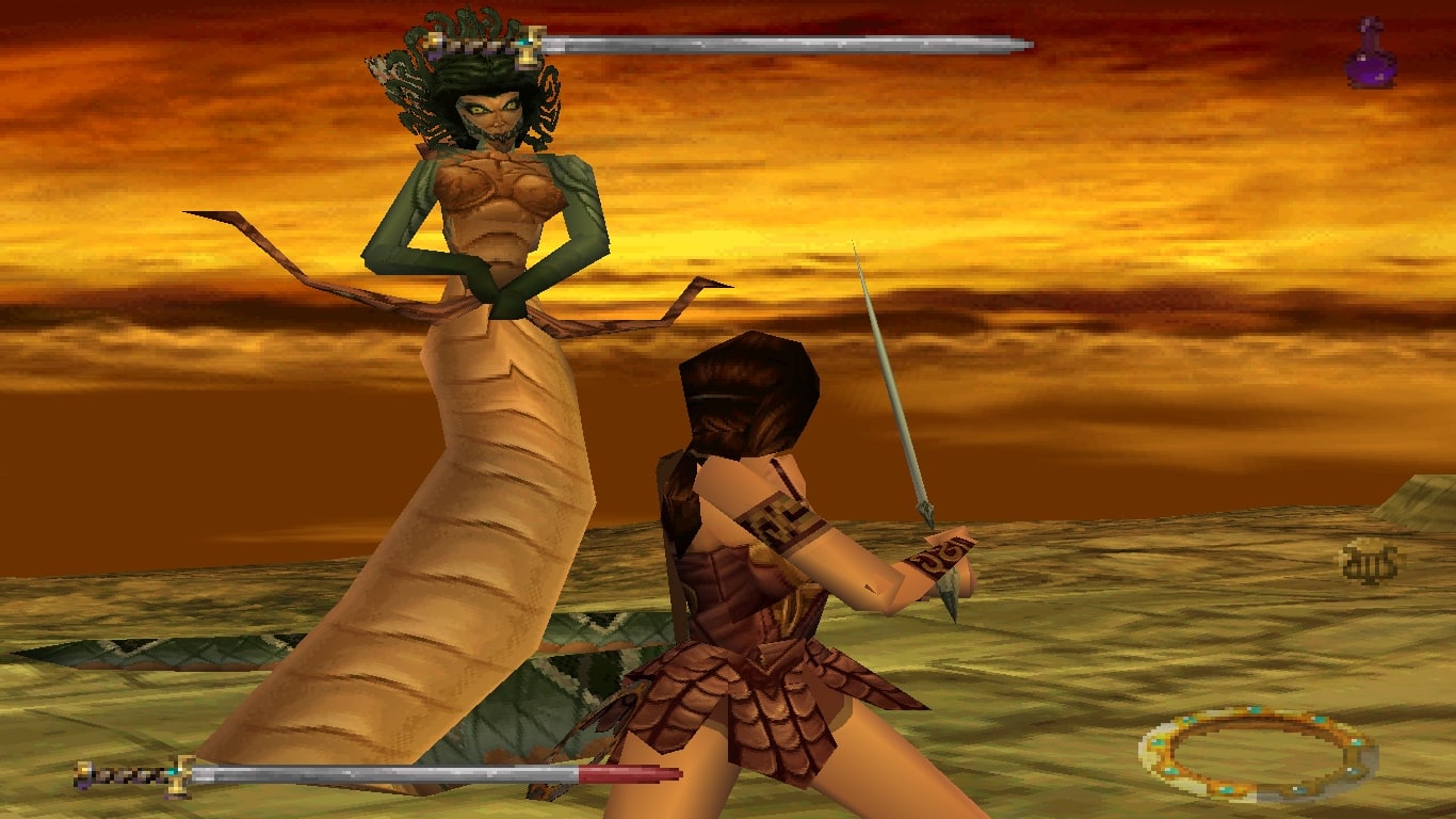 Xena Warrior Princess Ps2 . Luta