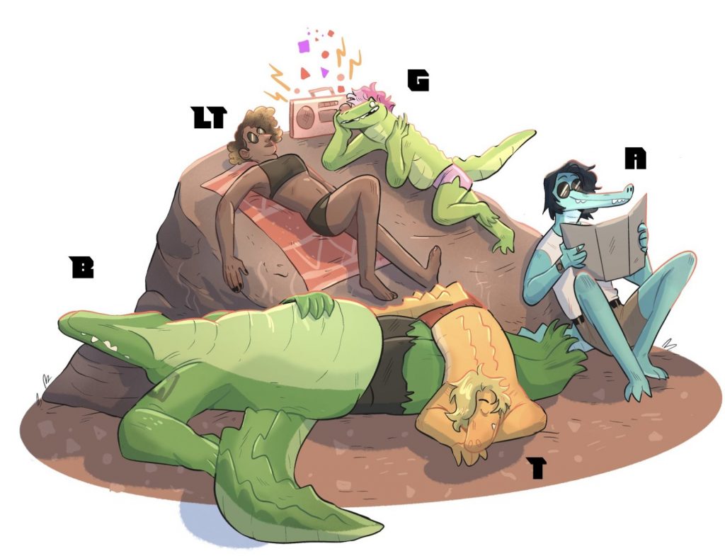 Comics Corner - Croc and Roll is the queer reptilian romance you never knew  you needed - Gayming Magazine