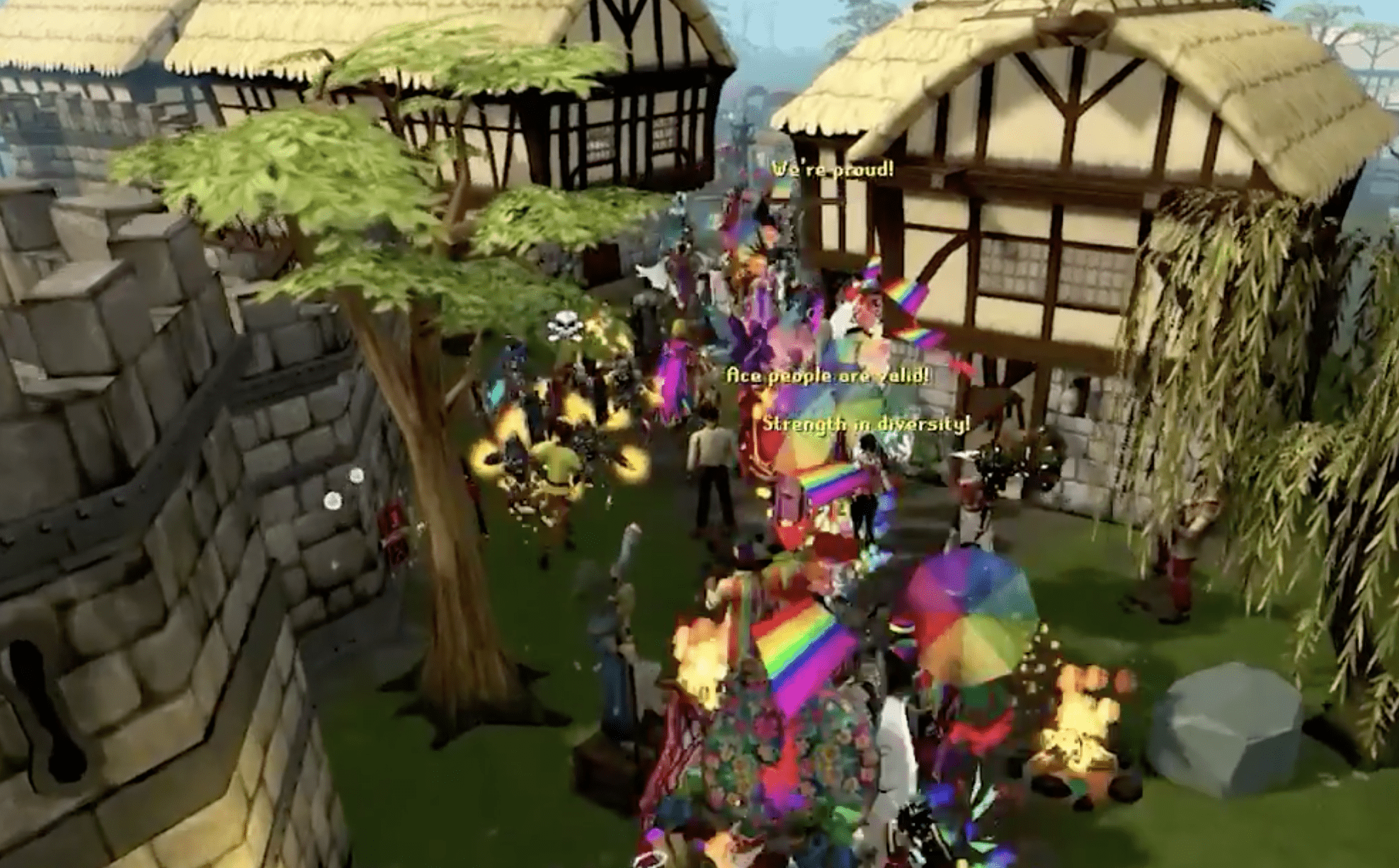 RuneScape celebrates its first ever Pride parade! Gayming Magazine