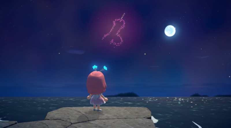penis fireworks Animal Crossing