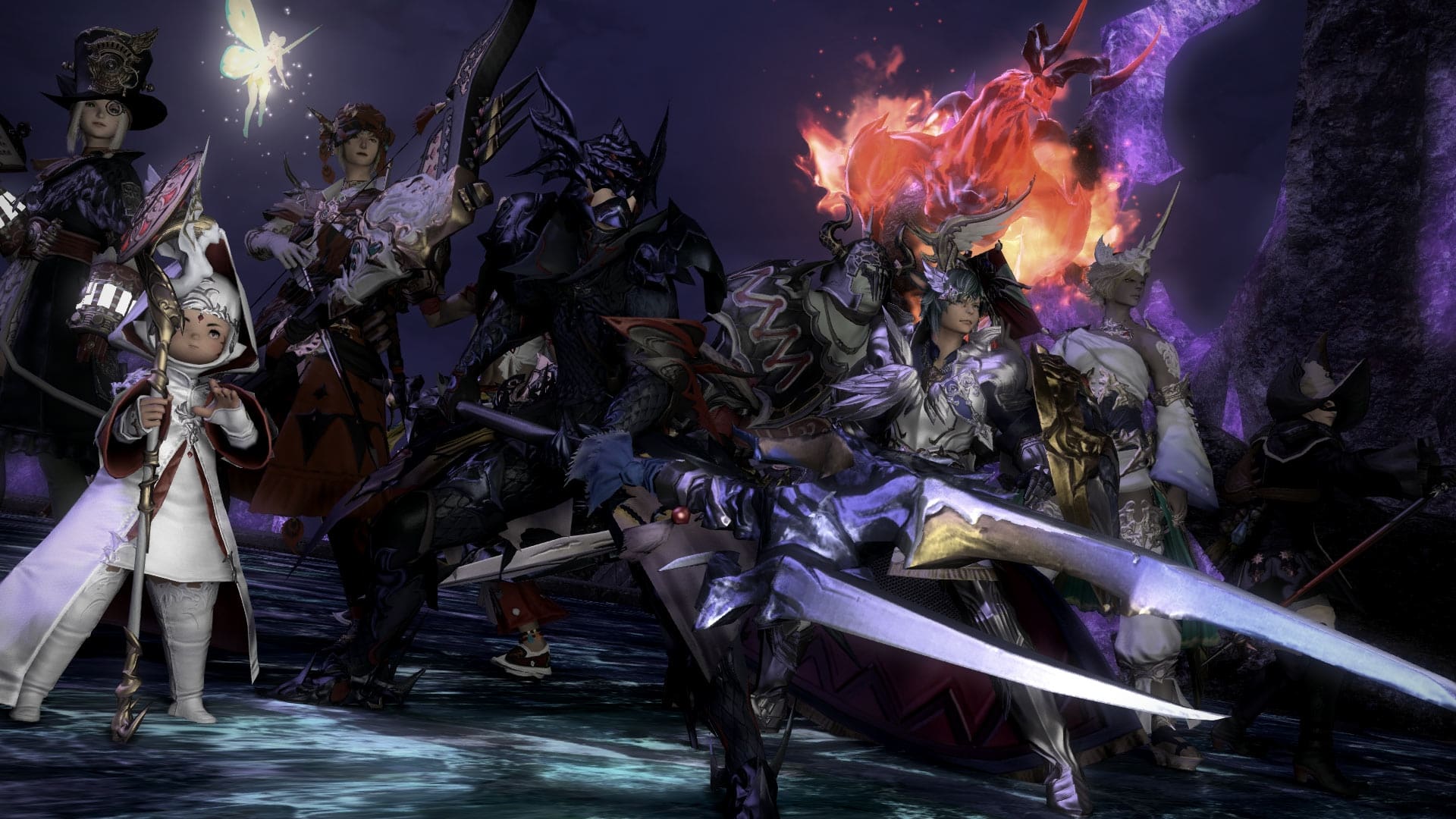 Final Fantasy Xiv Shares New Key Visuals And Artwork Nova Crystallis