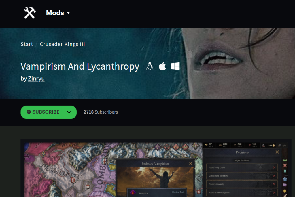 Here's How to Install Mods Manually for Crusader Kings 3 - Gayming