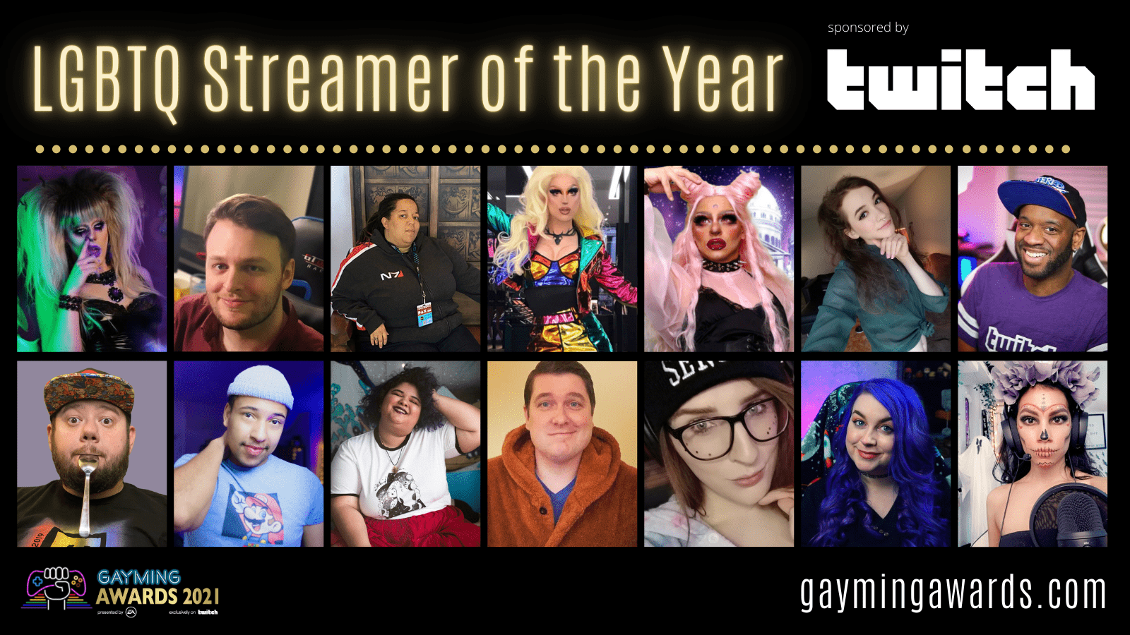 Streamer of the Year nominees Part II Gayming Magazine