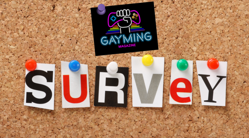Gayming Readers Survey