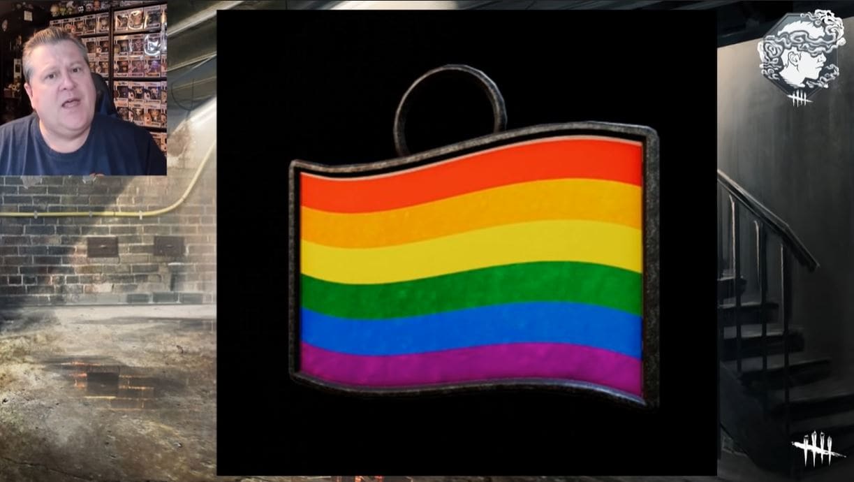 Dead by Daylight Pride Charm