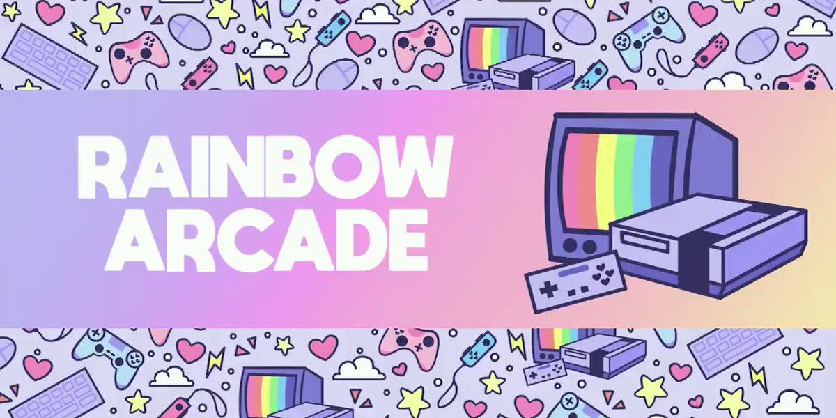 Rainbow Arcade art