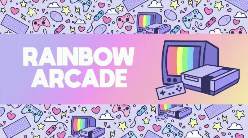 Rainbow Arcade art