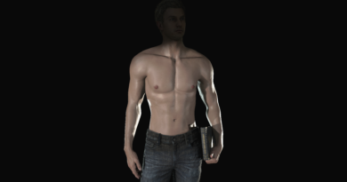 Shirtless Ethan Winters