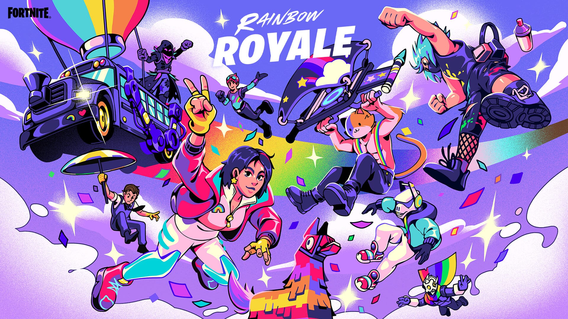 Rainbow Royale returns for a second year in Fortnite Gayming Magazine
