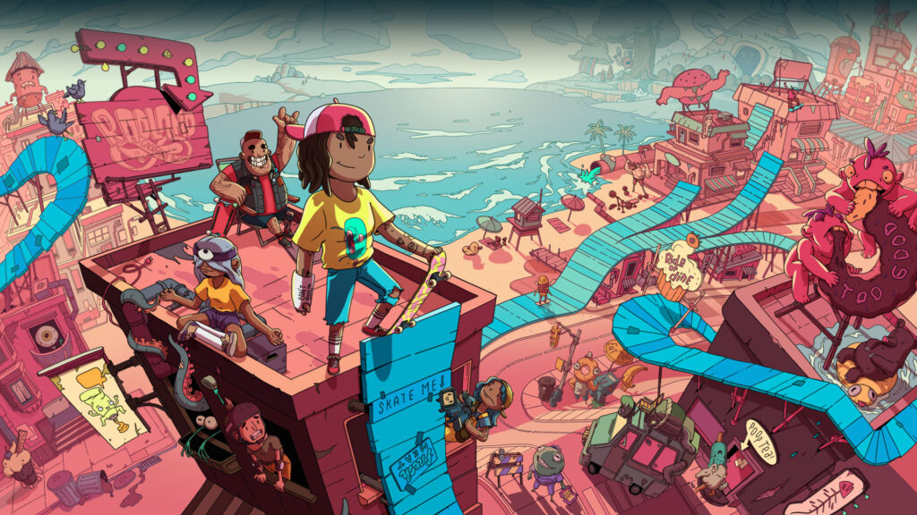 OlliOlli World character creator