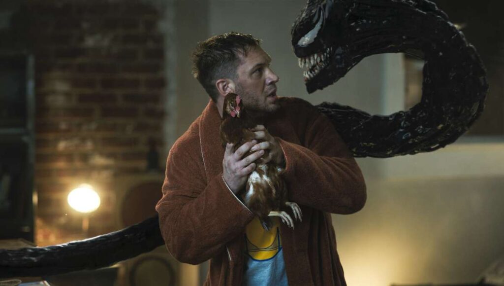 Venom coming out