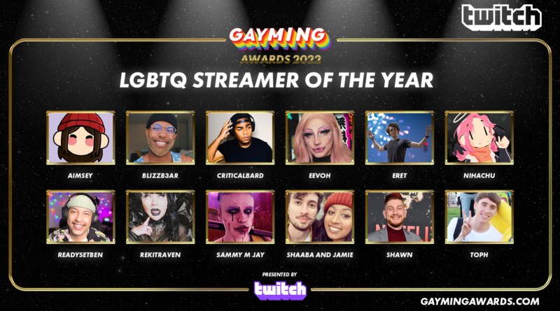 Watch The Streamer Awards, Exclusively on Twitch