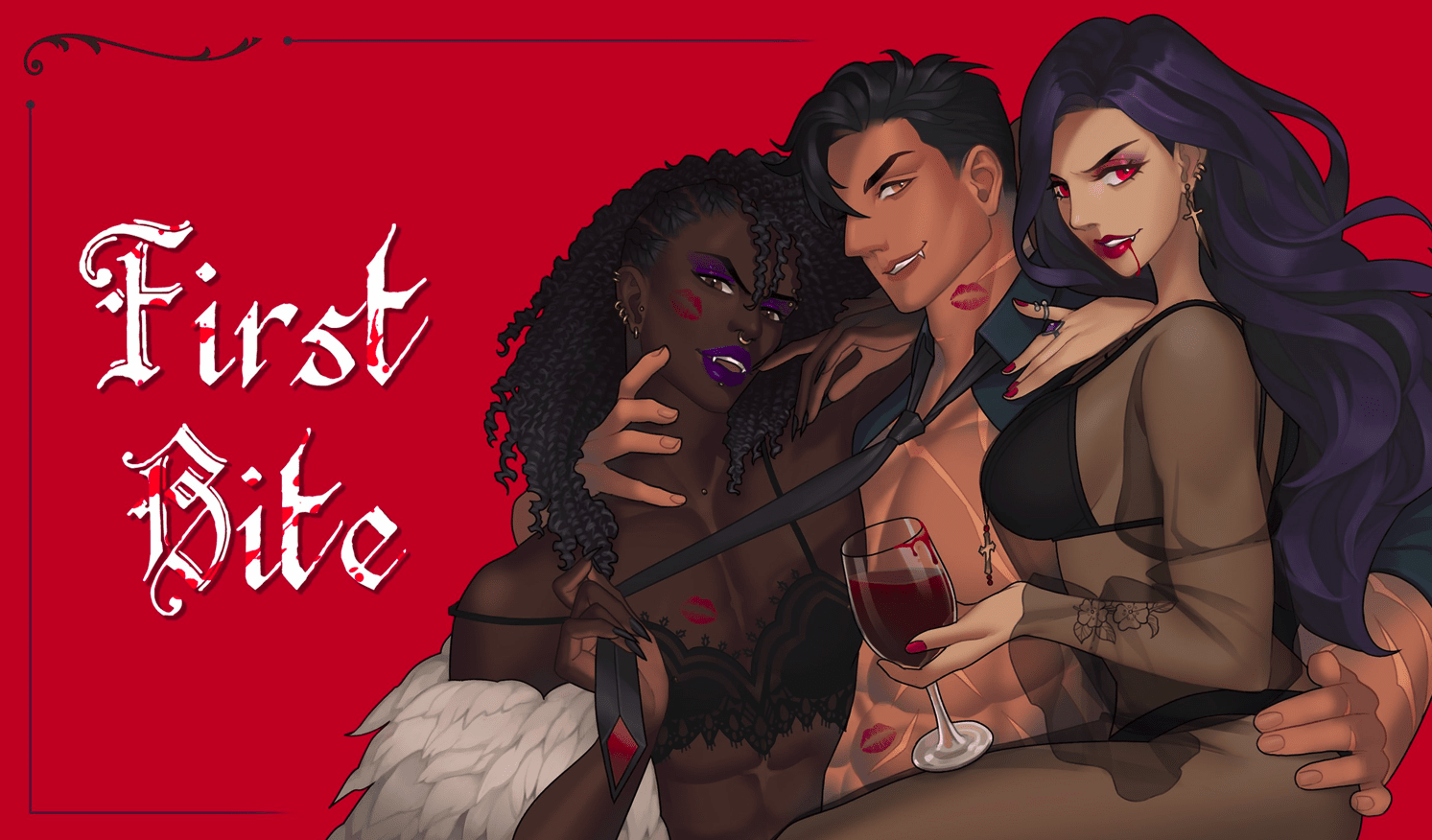 Queer vampire game First Bite arrives on Steam - Gayming Magazine