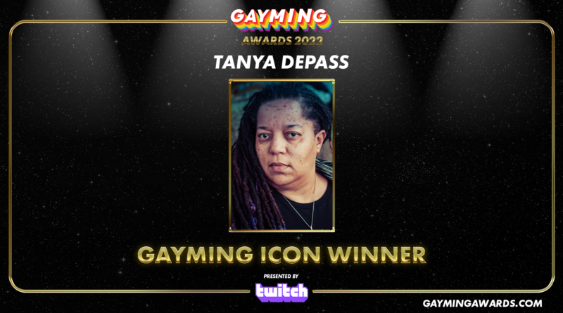 Gayming Awards Tanya DePass