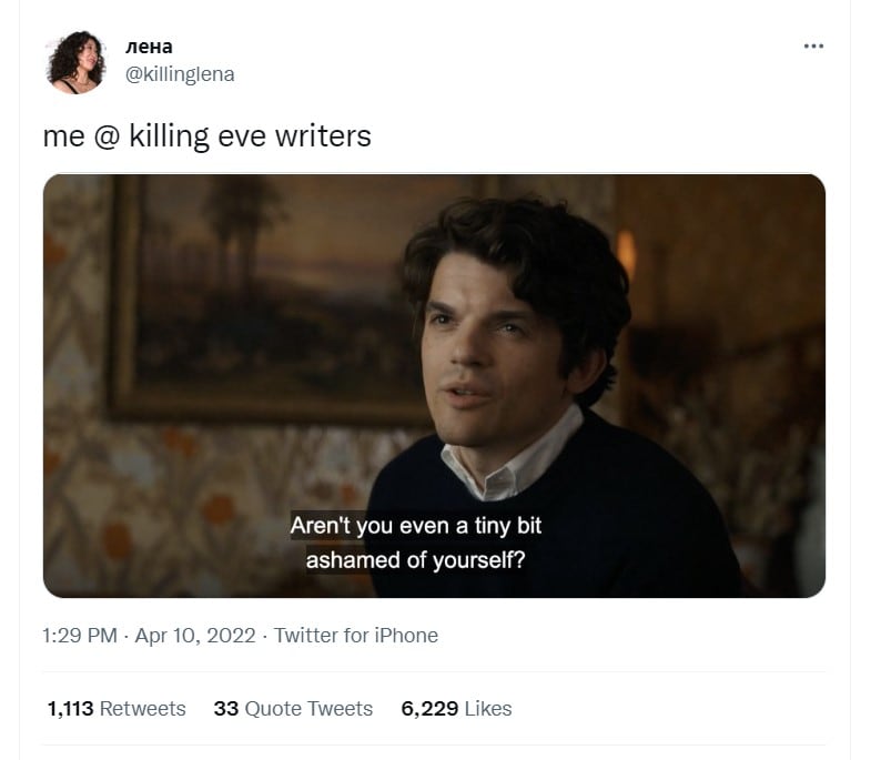 Killing Eve ending