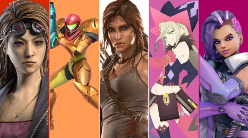 Lesbian video game characters
