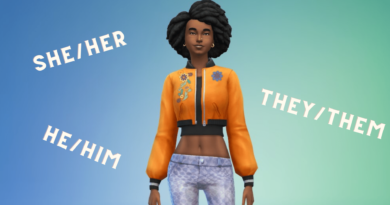 Sims 4 pronouns update