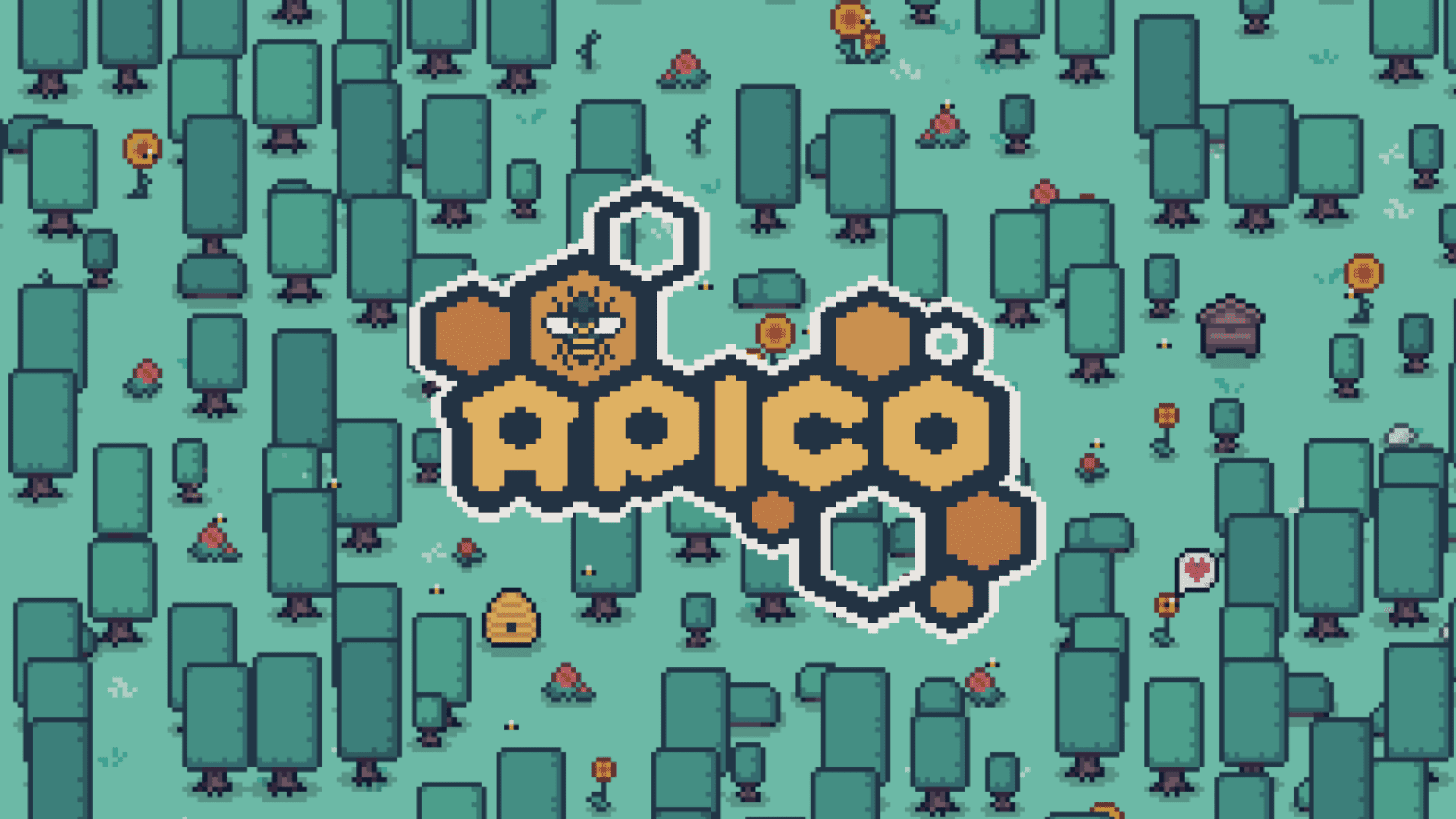 Key art for beekeeping sim APICO