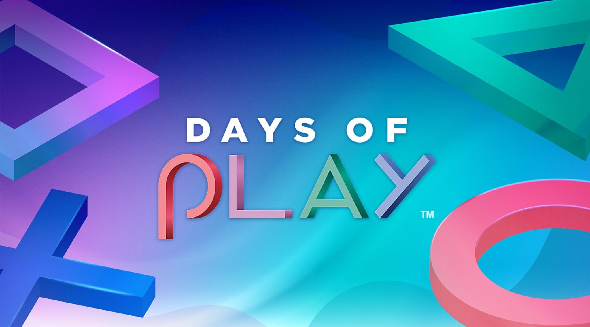 PlayStation Days of Play logo featuring the shapes