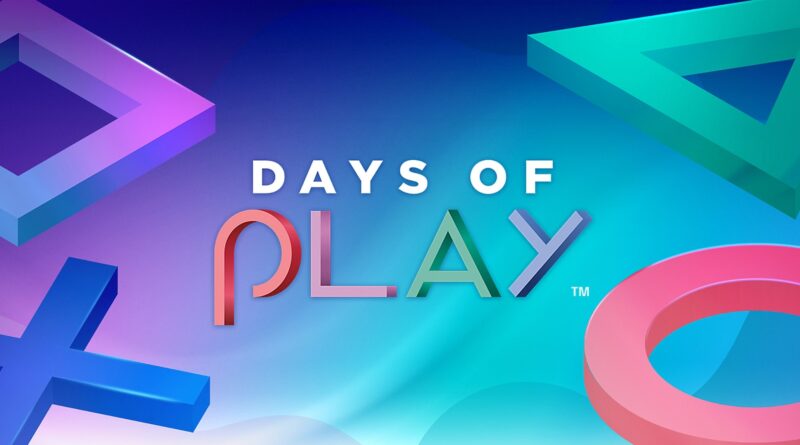 PlayStation Days of Play logo featuring the shapes