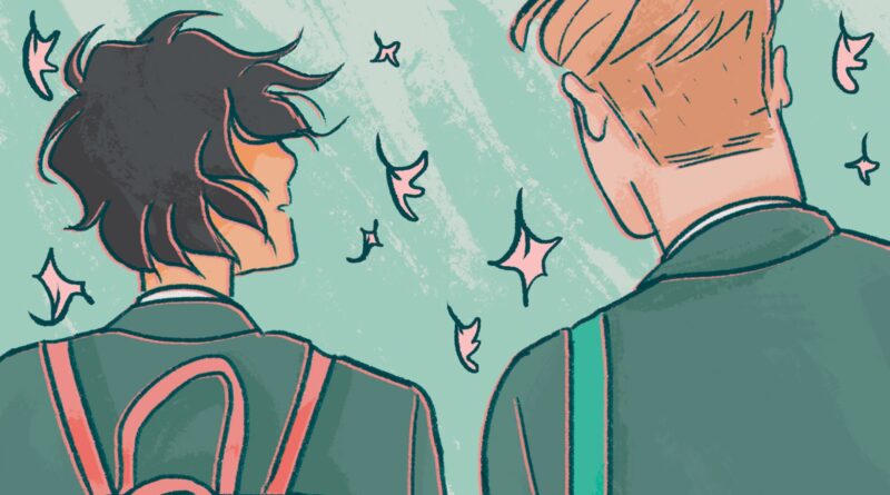 Heartstopper cover detail from Hearstopper Vol 1