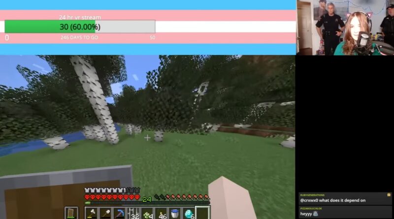 trans teen police Twitch