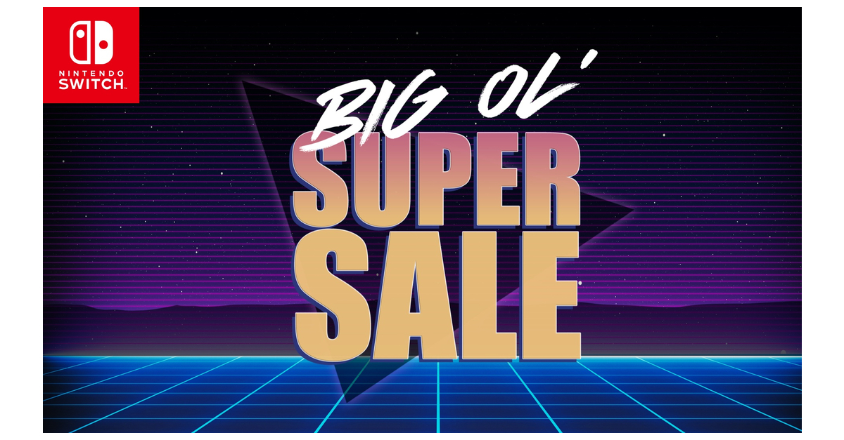 Graphic for the Nintendo eShop Big Ol' Super Sale