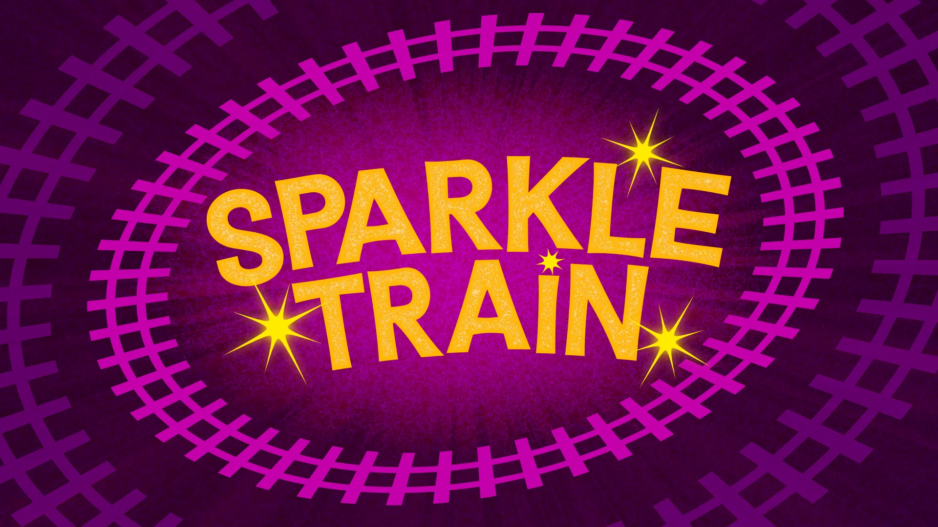 Jackbox Games Sparkle Train Pride month stream graphic