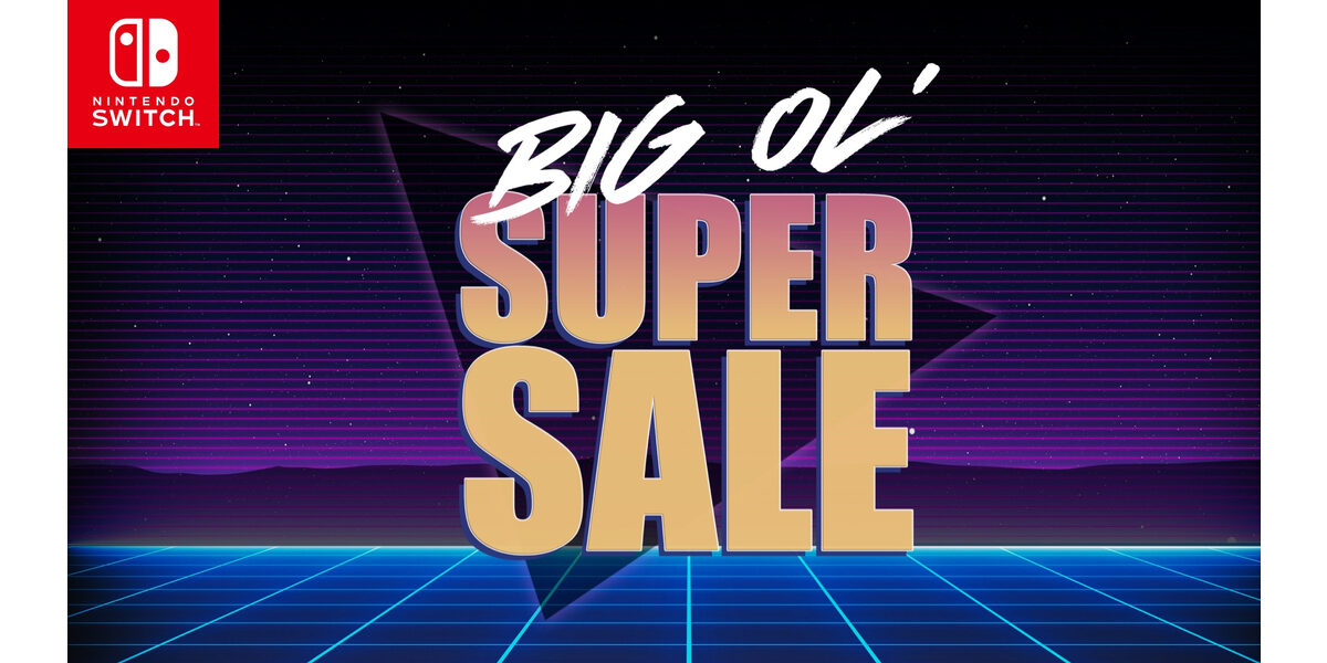 Graphic for the Nintendo eShop Big Ol' Super Sale