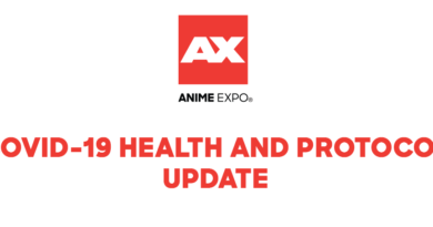 Anime Expo COVID-19 Health and Protocol update graphic