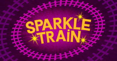 Jackbox Games Sparkle Train Pride month stream graphic