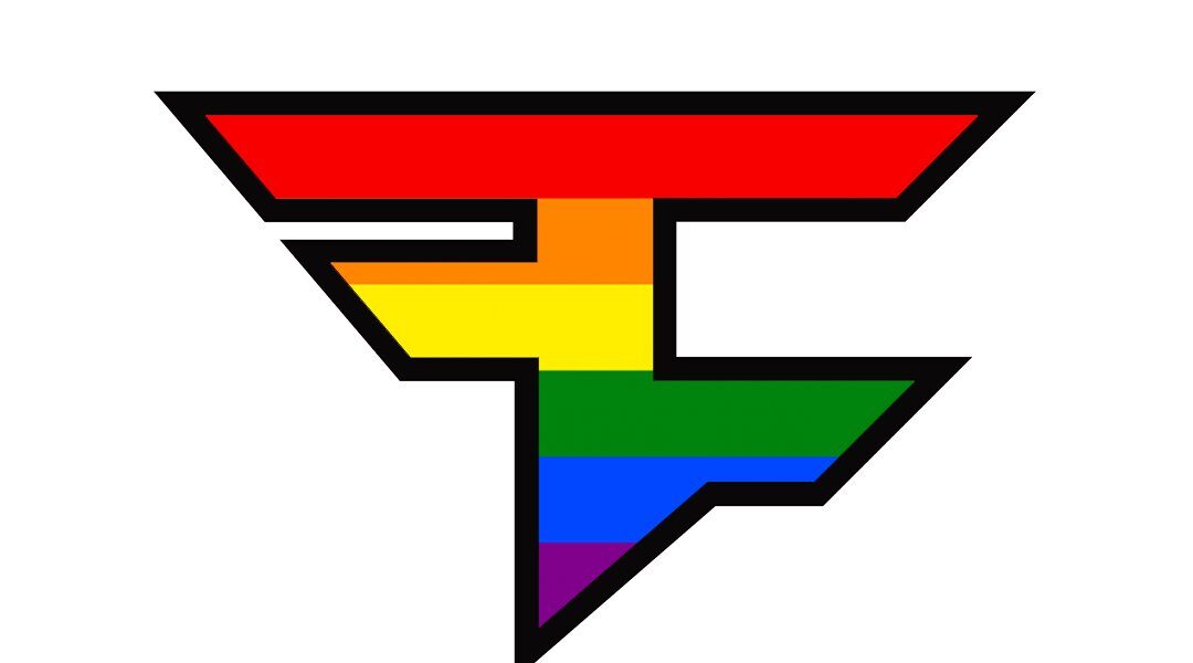 FaZe Clan esports Pride Month logo