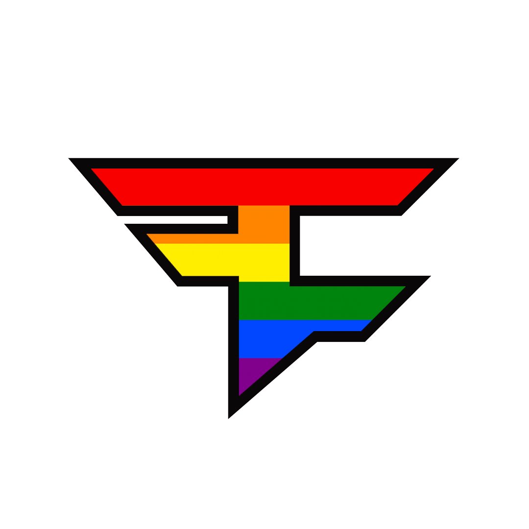 FaZe Clan esports Pride Month logo