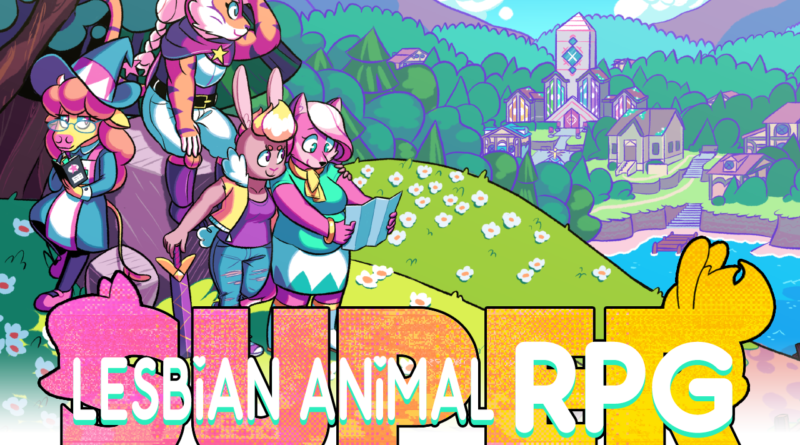 Super Lesbian Animal RPG demo art