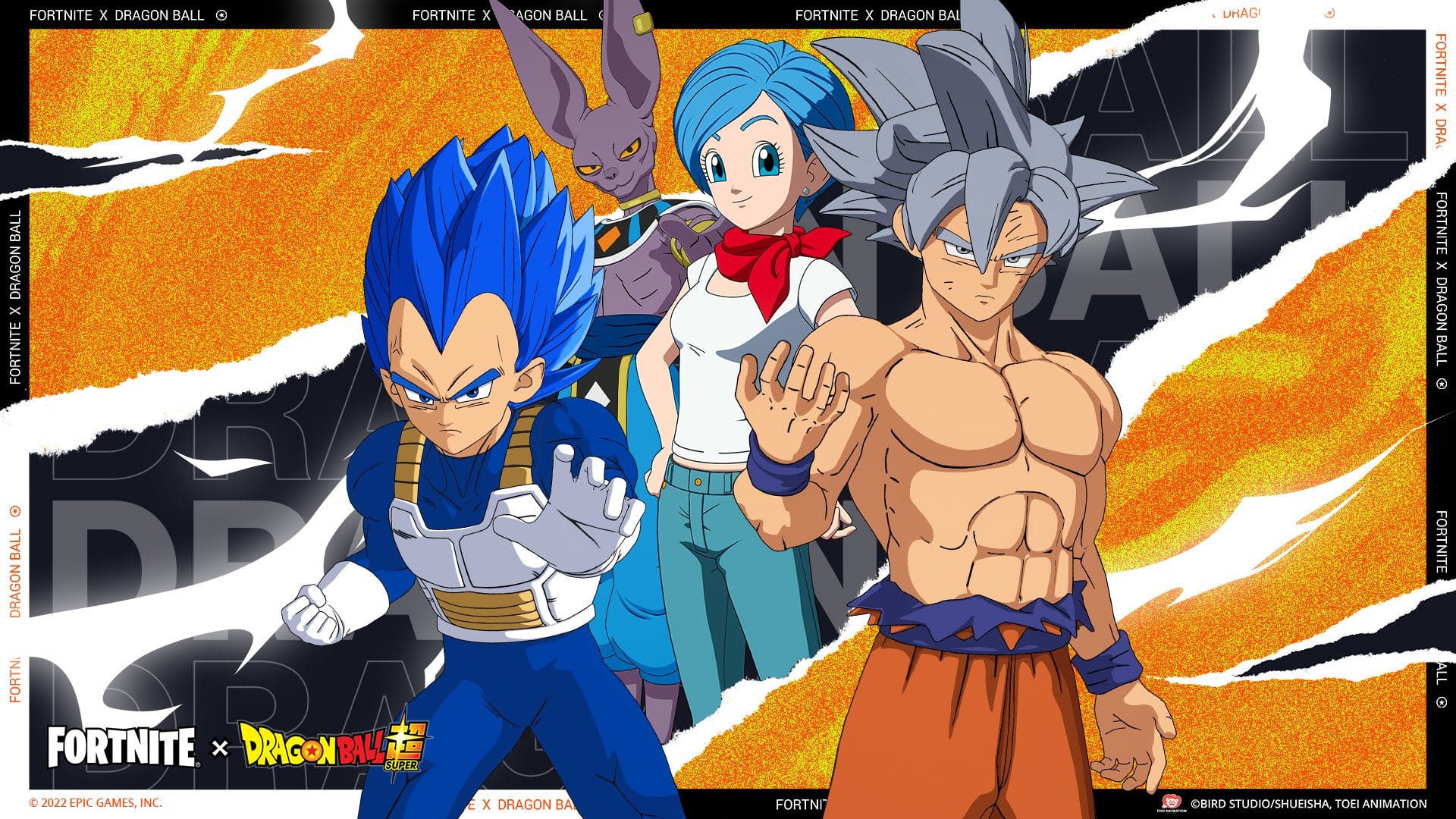 Fortnite x Dragon Ball Features Son Goku, Vegeta, and More