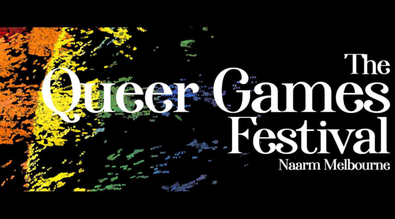 The Queer Games Festival Naarm Melbourne banner