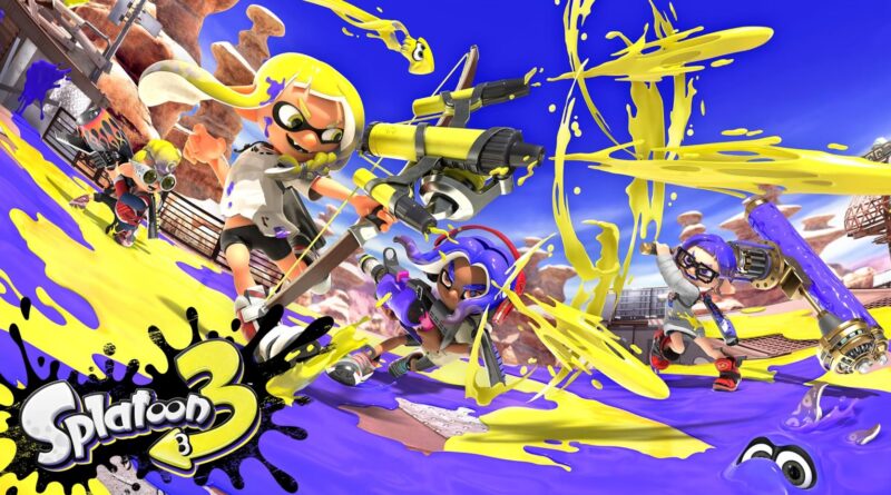 Splatoon 3 cover art