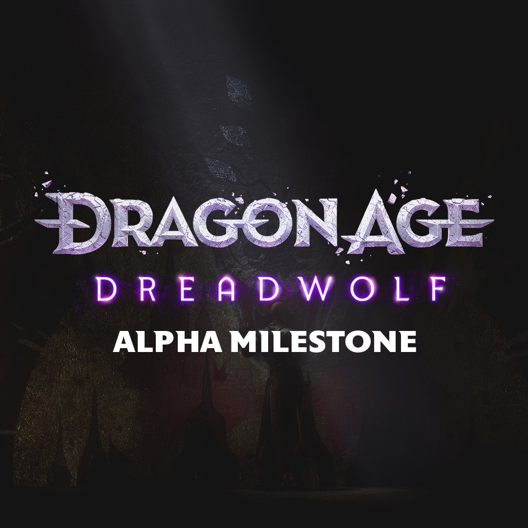 Dragon Age Dreadwolf alpha milestone graphic