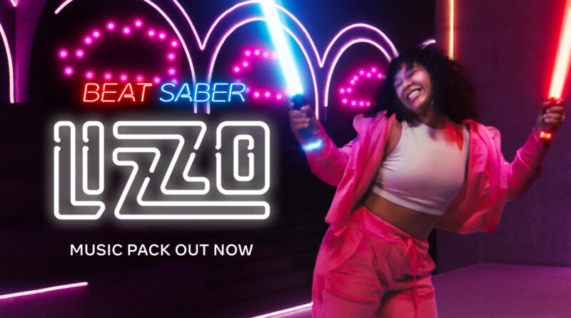 Lizzo Beat Saber music pack graphic